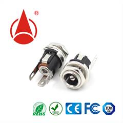 DC-025M,DC母座，DC音叉插頭，插板母座，充電頭，DC plug,連接器，適配器插頭，端子，防水母座，DC插頭廠家