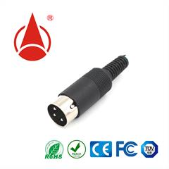 POWER DIN 插頭，中DIN 插頭,音頻視頻插頭，音響,DC音叉插頭，DC母座，充電頭，DC plug,連接器，適配器插頭，端子，DC插頭廠家