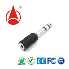 6.3立體公頭轉(zhuǎn)3.5立體母座，DC音叉插頭，DC母座，充電頭，DC plug,連接器，適配器插頭，端子，防水母座，DC插頭廠家