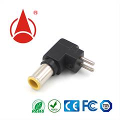 DC6514公頭轉(zhuǎn)2P插頭，DC音叉插頭，DC母座，充電頭，DC plug,連接器，適配器插頭，端子，防水母座，DC插頭廠家